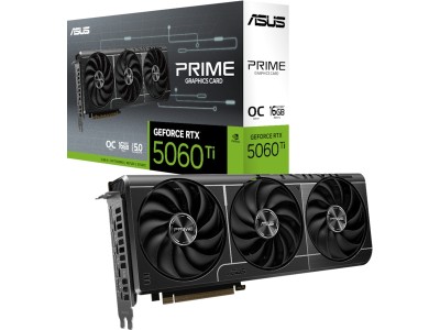 Asus GeForce RTX 5060 Ti Prime OC 16 GB GDDR7, HDMI/3xDP#1