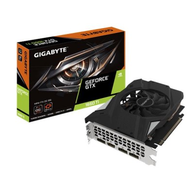Gigabyte GeForce GTX 1660 Ti ITX OC 6 GB GDDR6, HDMI/3xDP
