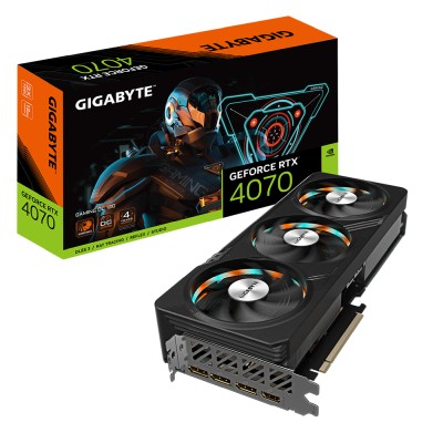 Gigabyte GeForce RTX 4070 GAMING OC 12 GB GDDR6X, HDMI/3xDP, RGB Fusion