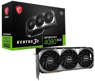 MSI GeForce RTX 4080 SUPER Ventus 3X OC 16 GB GDDR6X, HDMI/3xDP#1