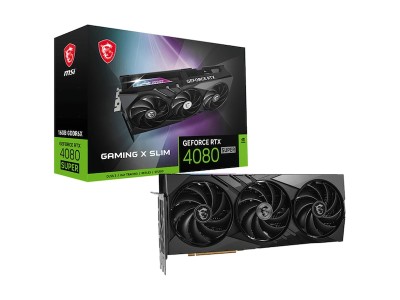 MSI GeForce RTX 4080 SUPER Gaming X Slim 16 GB GDDR6X, HDMI/3xDP#1