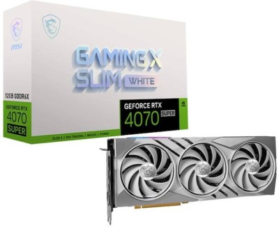 MSI GeForce RTX 4070 SUPER GAMING X SLIM WHITE 12 GB GDDR6X, HDMI/3xDP#1