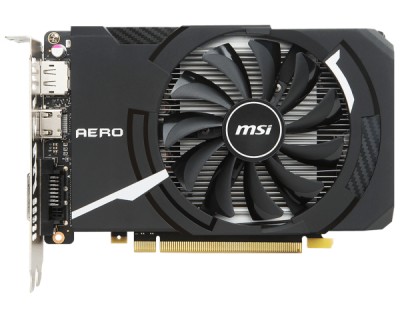 MSI GeForce GTX 1050 Ti AERO ITX 4 GB GDDR5, DVI/HDMI/DP