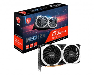 MSI Radeon RX 6600 MECH 2X 8 GB GDDR6, HDMI/3xDP