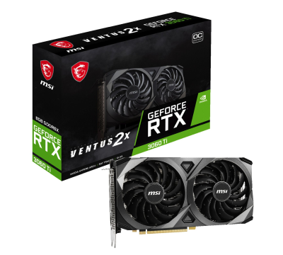 MSI GeForce RTX 3060 Ti VENTUS 2X OC 8 GB GDDR6, HDMI/3xDP