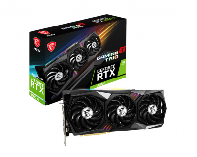 MSI GeForce RTX 3080 Ti GAMING X TRIO 12 GB GDDR6X, HDMI/3xDP, RGB Mystic Light