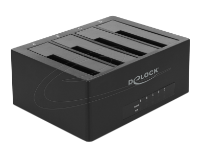 DeLOCK USB Type-C for 4 x SATA HDD / SSD HDD dockingstation