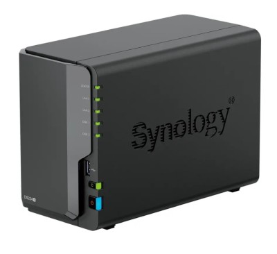 Synology DiskStation DS224+, 2-bay NAS, Intel Celeron 2,0 GHz, 2 GB RAM, 2xGigaLAN