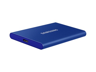 1 TB Samsung Portable SSD T7, USB-C 3.2, inkl. adapter för Typ A - Blå#2