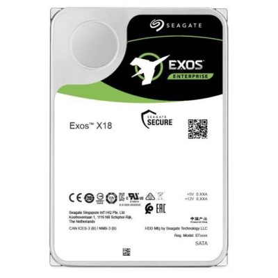 16 TB Seagate Exos X18, 7200 rpm, 256 MB cache, SAS 12Gb/s#1