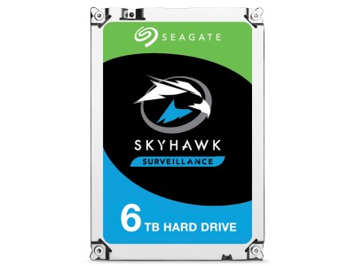 6 TB Seagate Skyhawk, 5900 rpm, 256 MB cache, SATA3, Surveillance