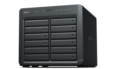 Synology DiskStation DS3617xsII, 12-bay NAS, Intel Xeon Quad Core 2,2 GHz, 16 GB RAM