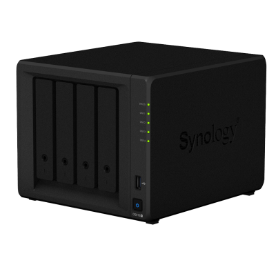 Synology DiskStation DS918+, 4-bay NAS, Intel Celeron Quad-Core 2,3 GHz, 4 GB RAM#1