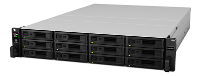 Synology RackStation RS3617RPxs, 12-bay NAS, 2U, Intel Xeon Quad Core 2,4 GHz, 8 GB ECC RAM, 4xGigaLAN#1