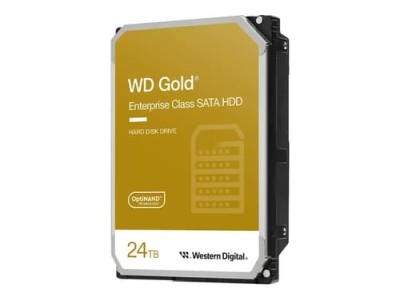 24 TB WD Gold Enterprise, 7200 rpm, 512 MB cache SATA3