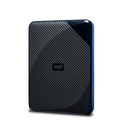 4 TB WD Gaming Drive Playstation, USB 3.0 - Svart