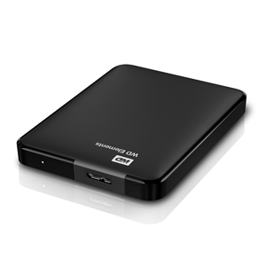 2 TB WD Elements Portable, 2.5", USB 3.0 - Svart