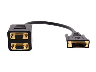 DVI till 2x VGA