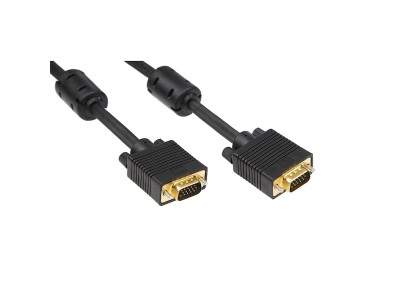 VGA-Kabel HD15ha-ha 10m