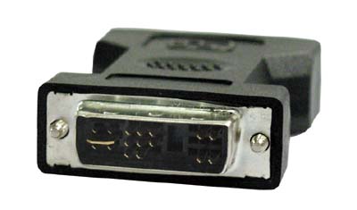 Adapter DVI-A hane till VGA hona