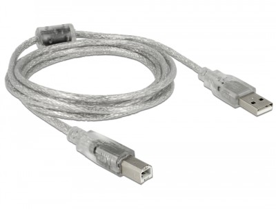 DeLOCK USB 2.0 USB-kabel 2m Transparent#2