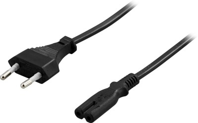 Strömkabel 2-polig apparatkabel, 1m