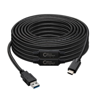 MicroConnect USB3.0 A to USB-C Gen1 Cable - 10m Cable, 5 Gbit/s#2