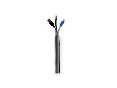 Multibrackets M Universal Cable Sock Self Wrapping 19mm| Polyester | Svart | 25m#1
