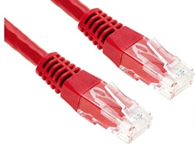 UTP Cat.5 kabel 5,0 m Röd