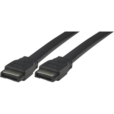 Serial ATA-II kabel, skärmad, 100 cm