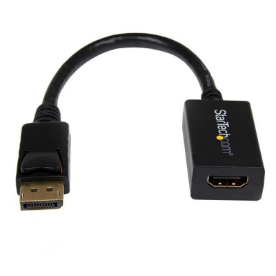 Adapter DisplayPort till HDMI, 1080p, 21 cm - Svart