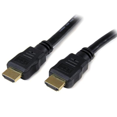 HDMI-kabel, 4K/3D, 1 meter - Svart