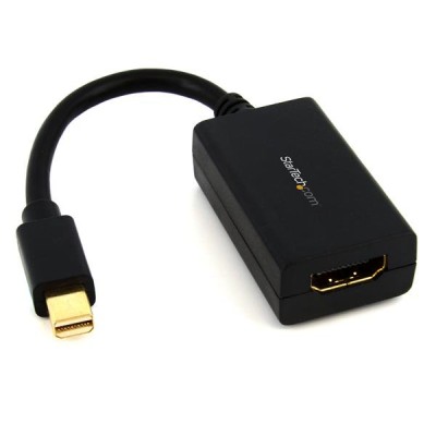 Adapter Mini DisplayPort till HDMI, 1080p, 13 cm - Svart