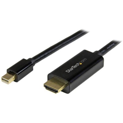 Mini DisplayPort till HDMI-kabel, 4K, 1 meter - Svart