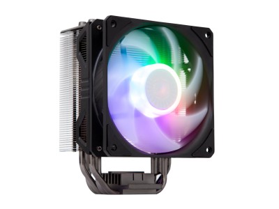Cooler Master Hyper 212, Intel 1700/1200/115X/AM4, aRGB, 120 mm fläkt - Svart#2