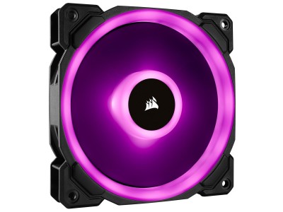 Corsair LL120 RGB 120mm fläkt 120 x 120 x 25 mm, 1500 RPM, 43.25cfm, 24.8dBa, 4-pin#2