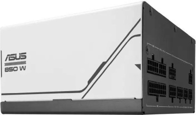 Asus Prime 850W Gold, ATX 3.0, 135 mm fläkt, 80PLUS Gold, löstagbara kablar, bulk - Vit