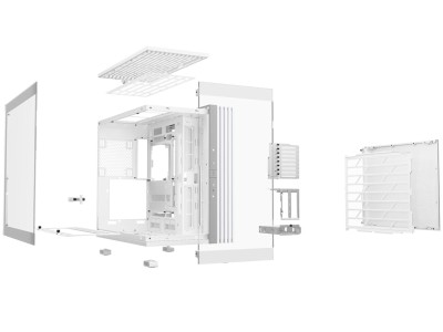 be quiet! Light Base 900 DX White, ATX, ARGB - Vit#4