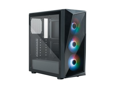 Cooler Master CMP 520, ATX, Tempered Glass, ARGB - Svart#1