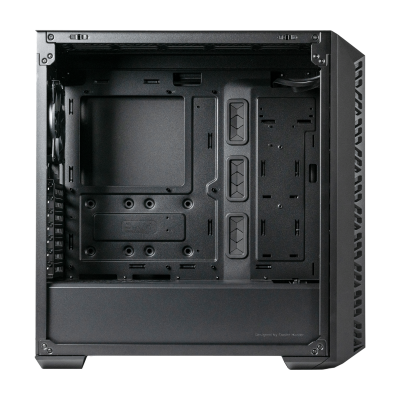 Cooler Master MasterBox 520 Mesh Black, ATX, fönster i härdat glas, 3x120mm ARGB-fläktar - Svart#2