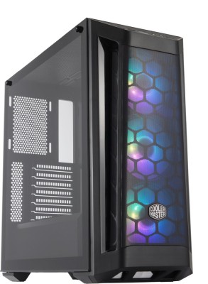 Cooler Master MasterBox MB511 ARGB, ATX, RGB - Svart