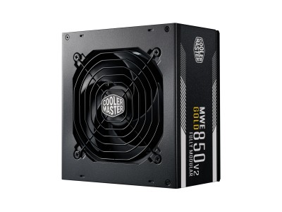 Cooler Master MWE Gold 850W V2 Full Modular, ATX, 80PLUS Gold, 120 mm fläkt, löstagbara kablar#1