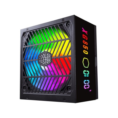 Cooler Master XG PLUS 850W, ATX, 135 mm fläkt, 80PLUS Platinum, löstagbara kablar