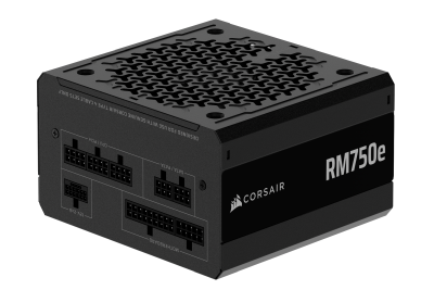 Corsair RM750e (2025) 750W, PCIe 5.1, ATX 3.1, 120 mm fläkt, 80PLUS Gold, semipassivt, löstagbara kablar - Svart#6