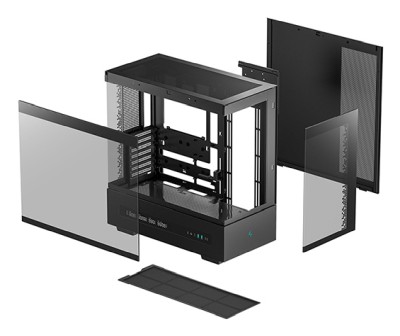 DeepCool CH690 Digital, ATX, display - Svart#5
