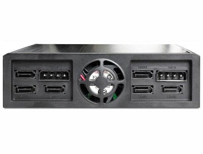 DeLOCK Hårddiskkassett för 6xSATA/SSD, 1x5,25"-plats,  svart#4
