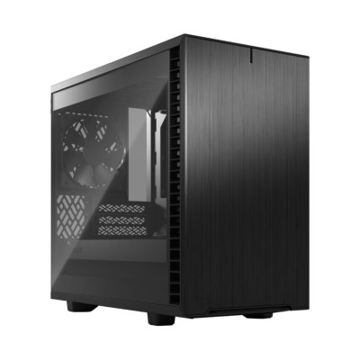 Fractal Design Define 7 Nano Tempered Glass Light Tint, Mini-ITX - Svart