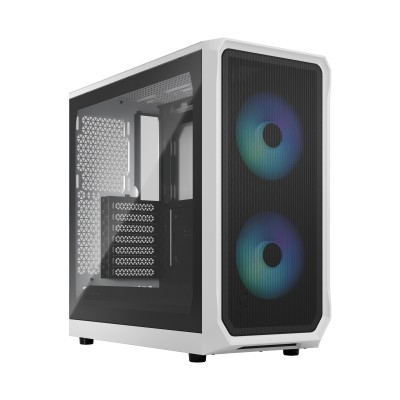 Fractal Design Focus 2 RGB TG Clear Tint, ATX - Vit#1