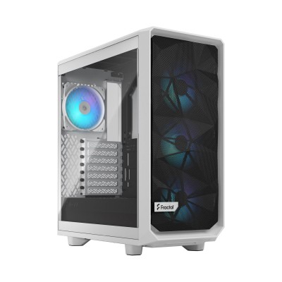 Fractal Design Meshify 2 Compact Lite RGB, ATX, Tempered Glass Clear - Vit