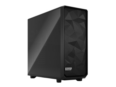 Fractal Design Meshify 2 XL, ATX, Mörk TG, 3x140mm fläktar - Svart